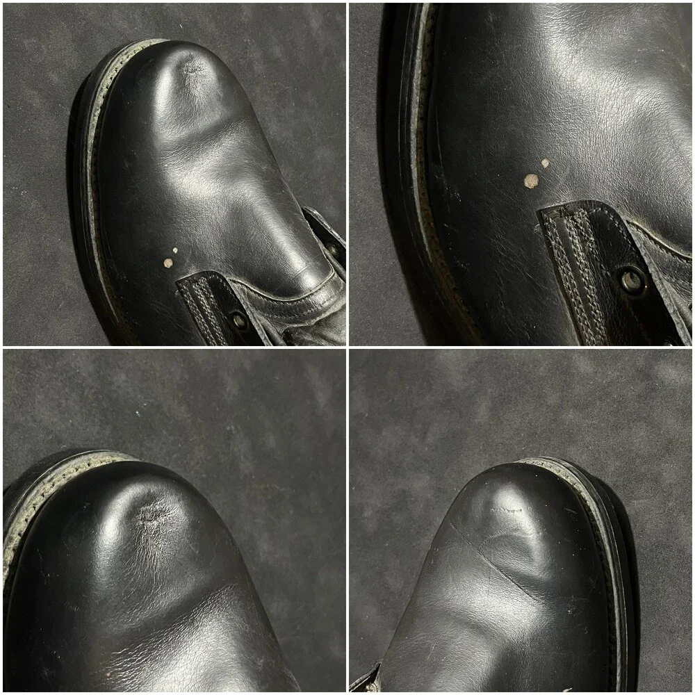 Vintage Chippewa Boots USAF Combat 1950s Air Force Base Leather Engineer Size 9